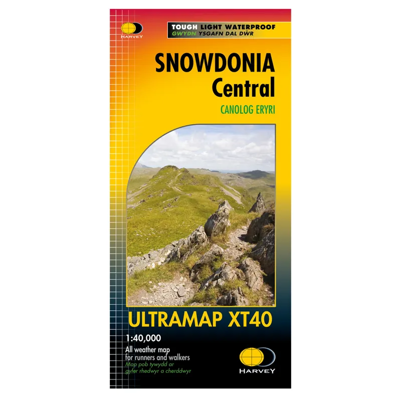 Harveys Snowdonia National Park Central XT40 Ultramap